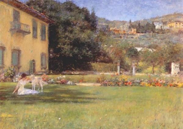 Good Friends by William Merritt Chase Oil Painting Reproductions