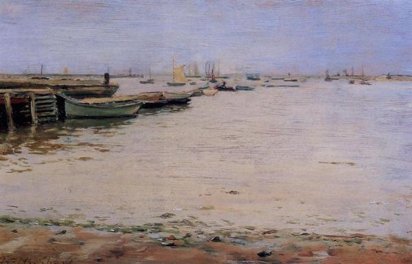 Gowanus Bay by William Merritt Chase