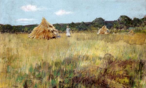 Grain Field, Shinnecock Hills by William Merritt Chase