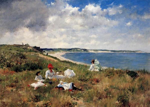 Idle Hours by William Merritt Chase Oil Painting Reproductions