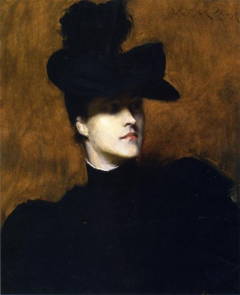 Lydia Field Emmet by William Merritt Chase