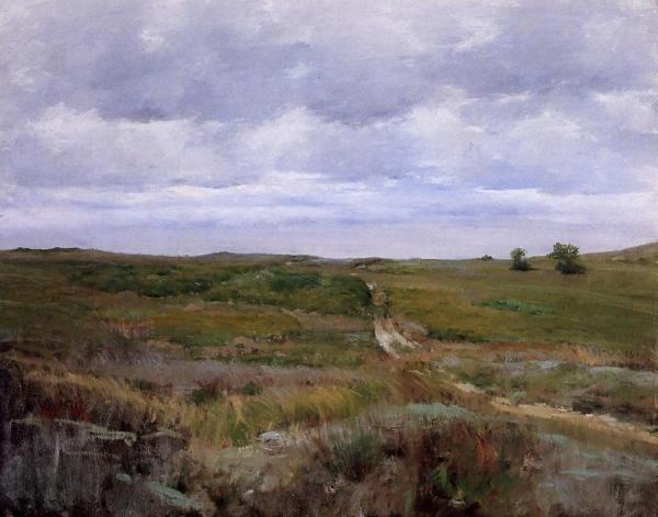 Over The Hills And Far Away by William Merritt Chase