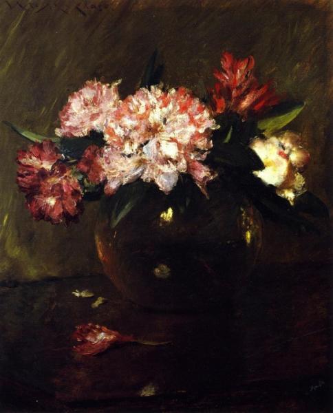 William Merritt Chase Peonies