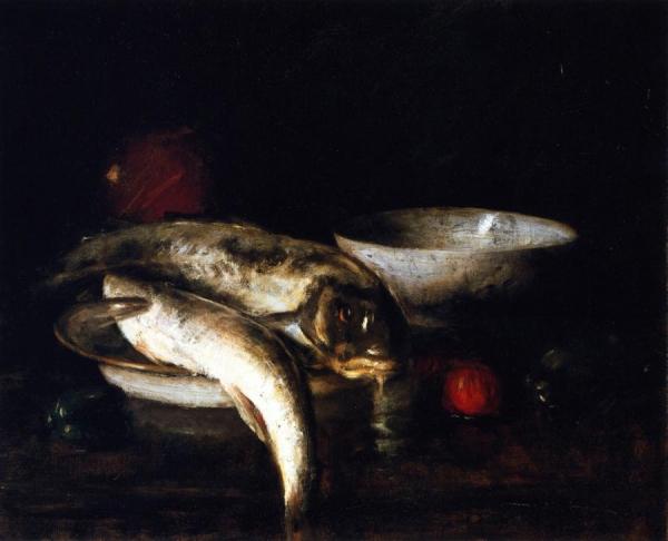Still Life: Fish by William Merritt Chase