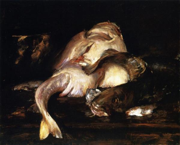 Still Life: Fish by William Merritt Chase