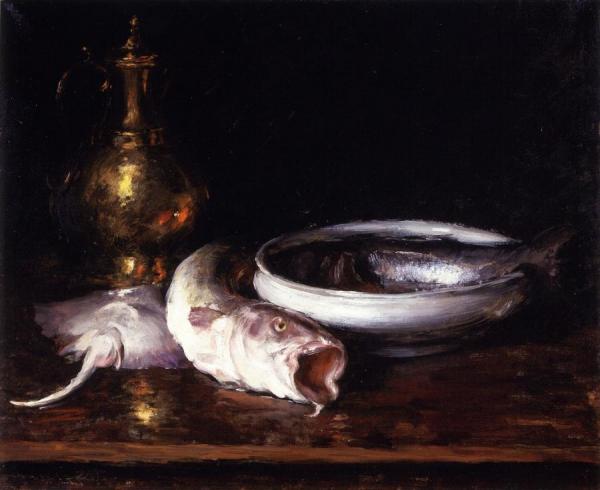 Still Life: Fish by William Merritt Chase