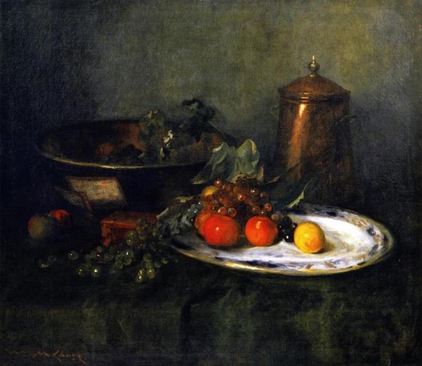 The Copper Urn by William Merritt Chase