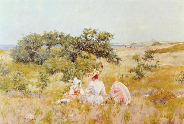 The Fairy Tale by William Merritt Chase