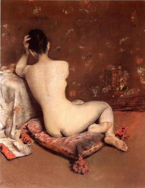 The Model by William Merritt Chase