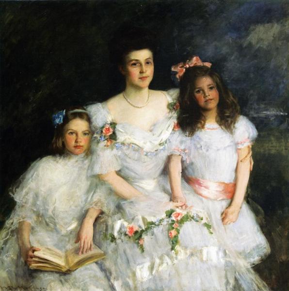 The Mother by William Merritt Chase