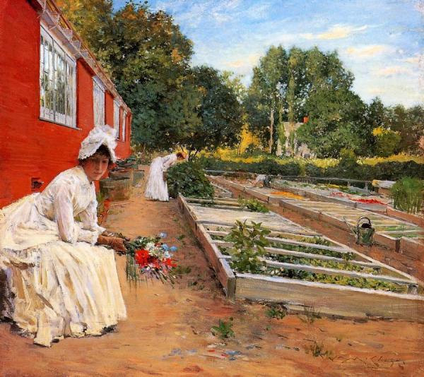 The Nursery by William Merritt Chase