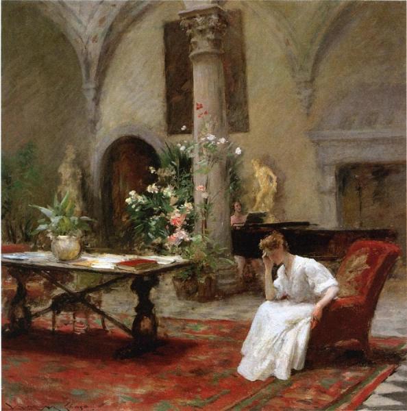 The Song by William Merritt Chase