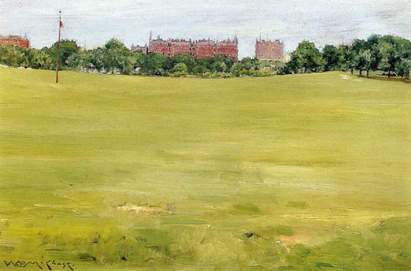 View From Central Park by William Merritt Chase