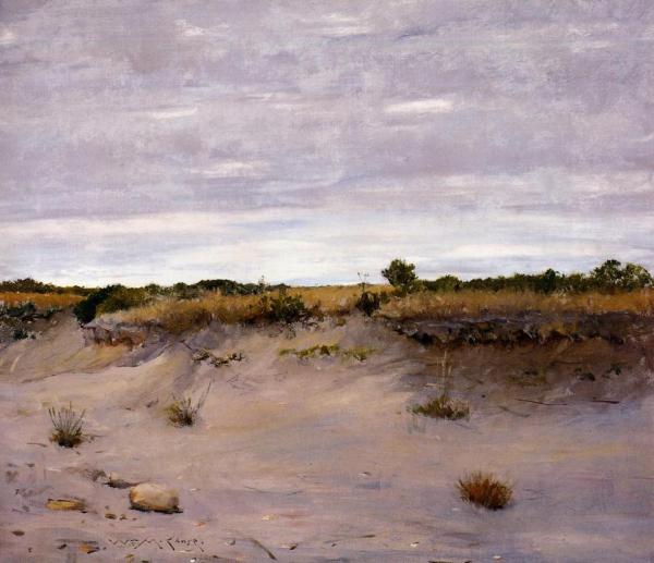 Wind Swept Sands, Shinnecock, Long Island by William Merritt Chase