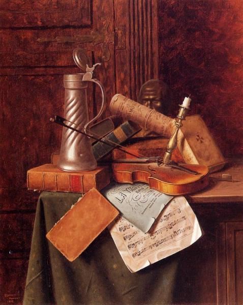 Munich Still Life by William Michael Harnett