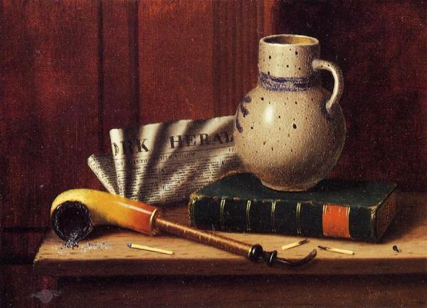 New York Herald, July 11, 1880 by William Michael Harnett