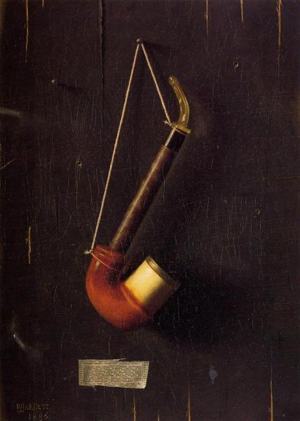The Meerschaum by William Michael Harnett