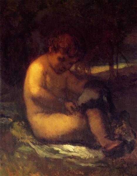 William Morris Hunt Cupid