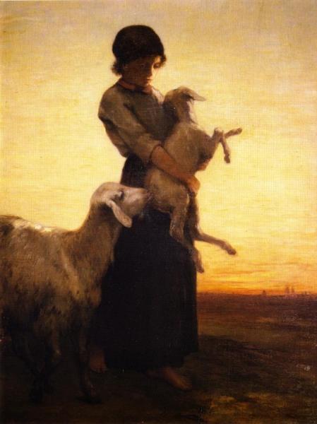 William Morris Hunt The Belated Kid