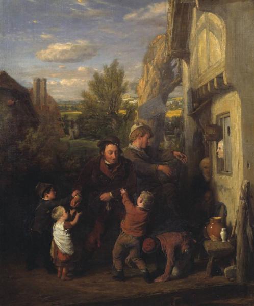 William Mulready Fair Time(returning From The Ale-house)