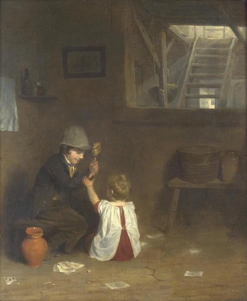 William Mulready The Rattle