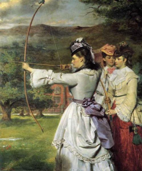 English Archers by William Powell Frith