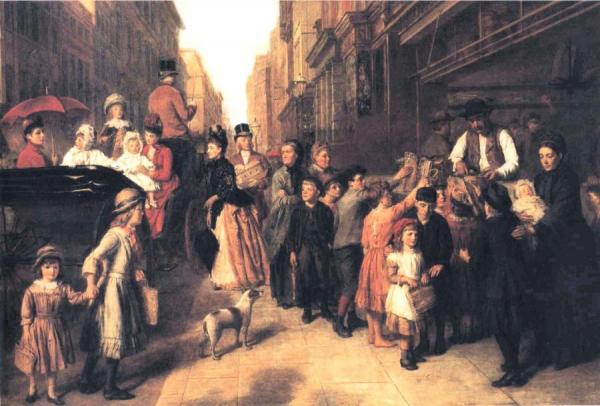 Poverty And Wealth by William Powell Frith