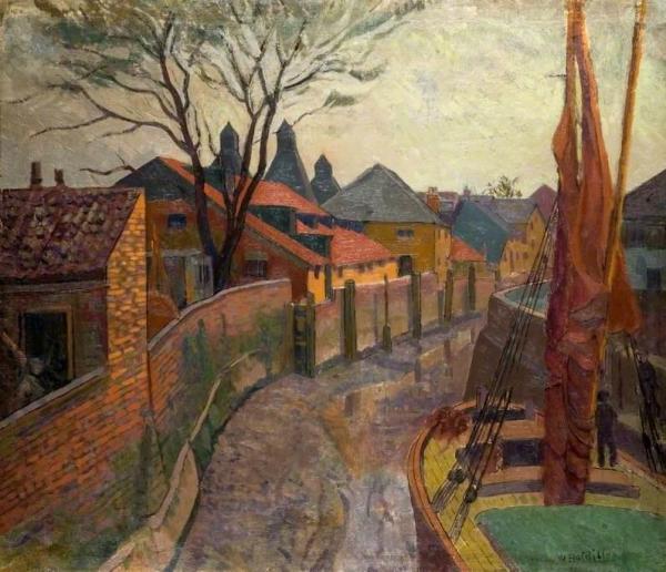 William Ratcliffe Regent's Canal At Hammersmith