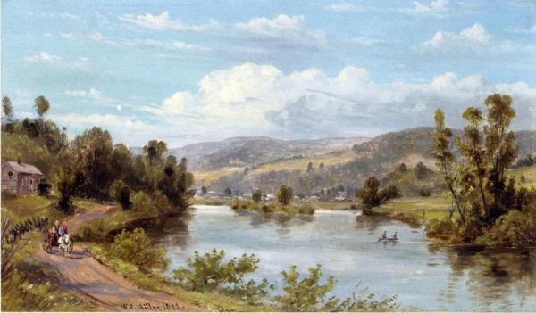 By The Lake by William Rickarby Miller