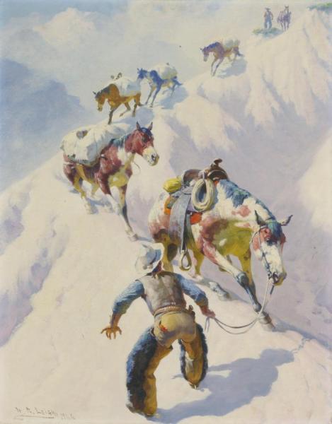 A Tough Alternative by William Robinson Leigh