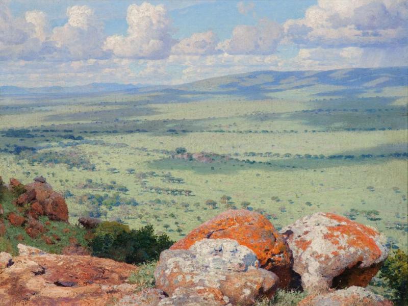 Athi Plain by William Robinson Leigh