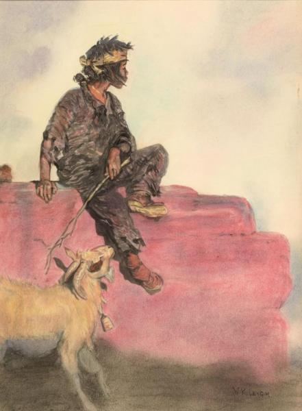 Land Of His Fathers by William Robinson Leigh