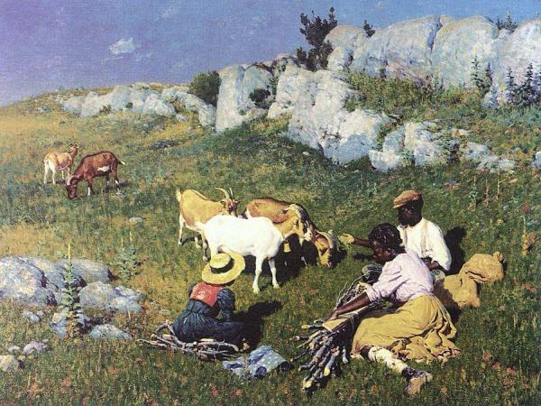 Loitering by William Robinson Leigh