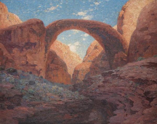 Rainbow Bridge, Utah by William Robinson Leigh