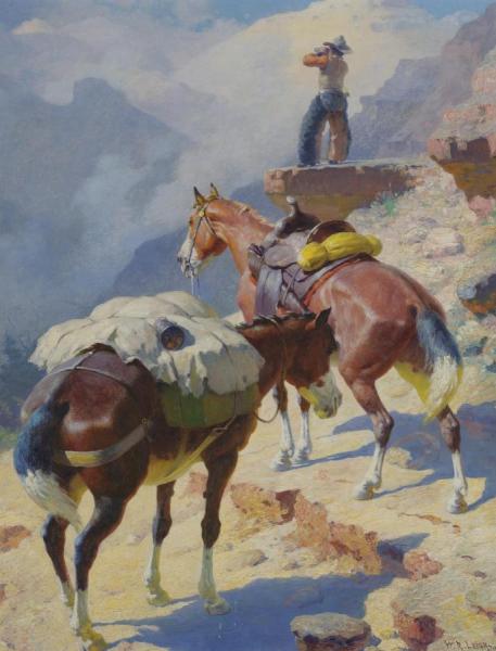 Sheep Country by William Robinson Leigh