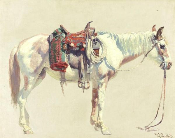 Study Of A Horse by William Robinson Leigh