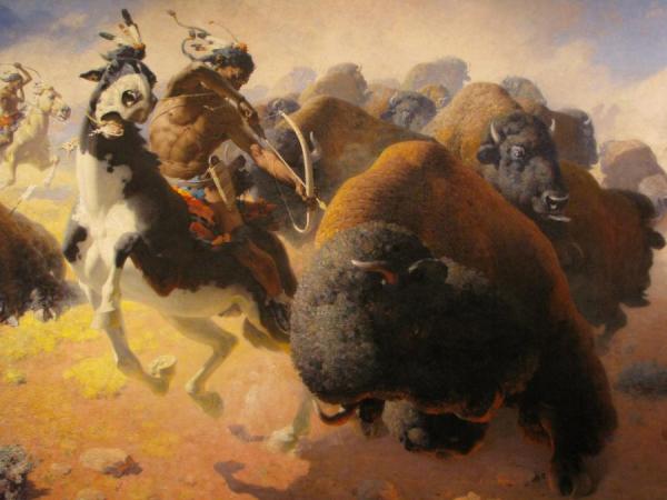 William Robinson Leigh The Buffalo Hunt