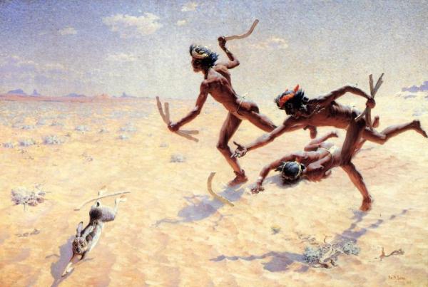 The Hopi Indian Runners by William Robinson Leigh Oil Painting Reproductions