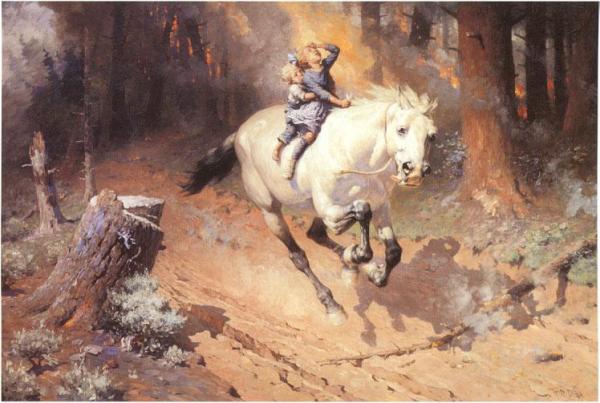 William Robinson Leigh The Old Family Mare