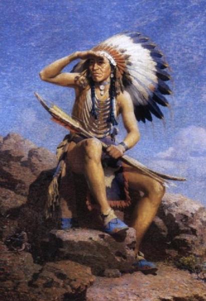 The Scout by William Robinson Leigh