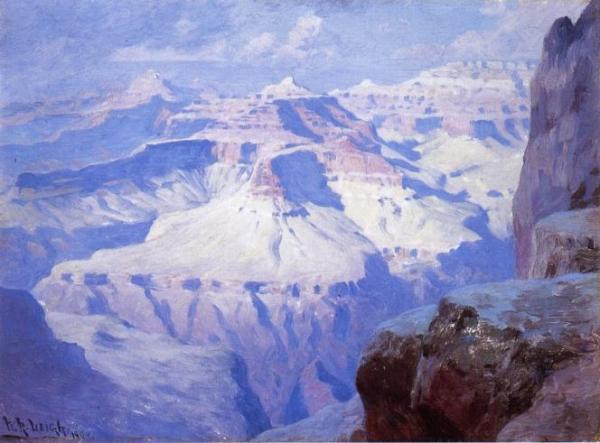 William Robinson Leigh View Of Grand Canyon