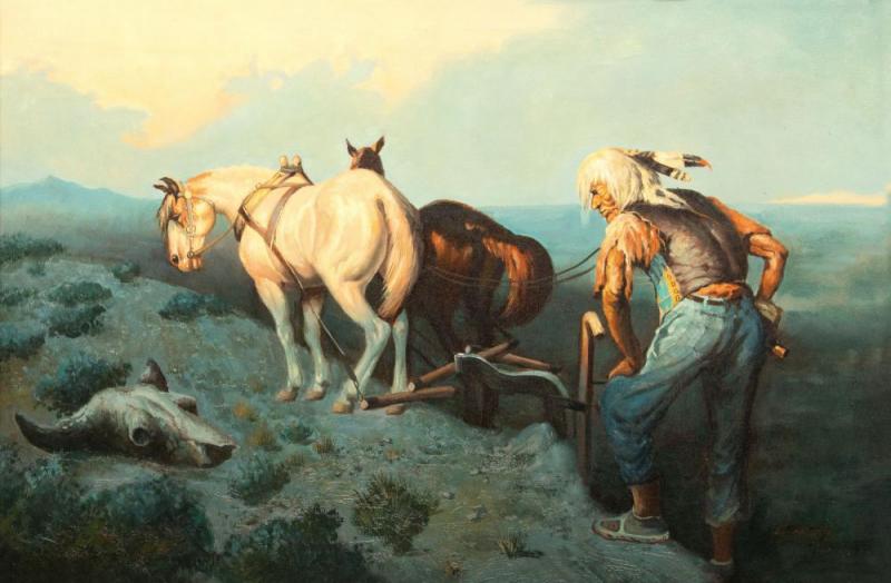 William Robinson Leigh Visions Of Yesterday