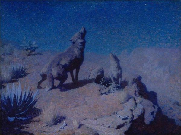 Voice Of The Desert by William Robinson Leigh