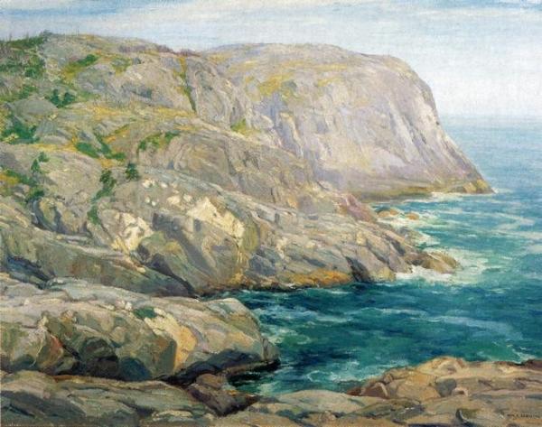 Monhegan Headlands by William Robinson Oil Painting Reproductions