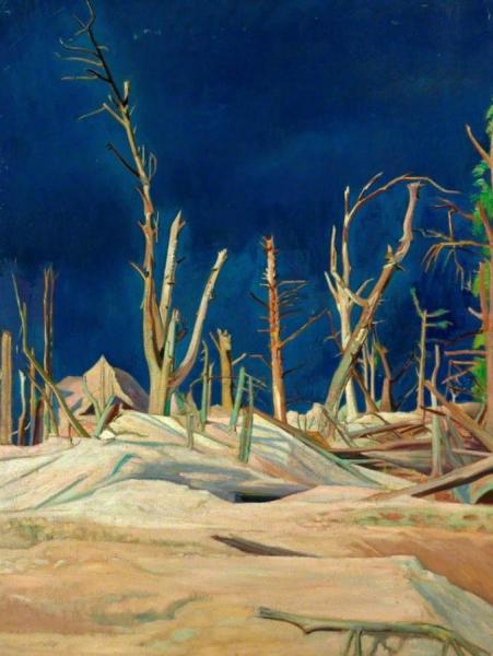 Blasted Trees by William Rothenstein