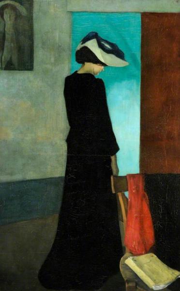 Interior by William Rothenstein Oil Painting Reproductions