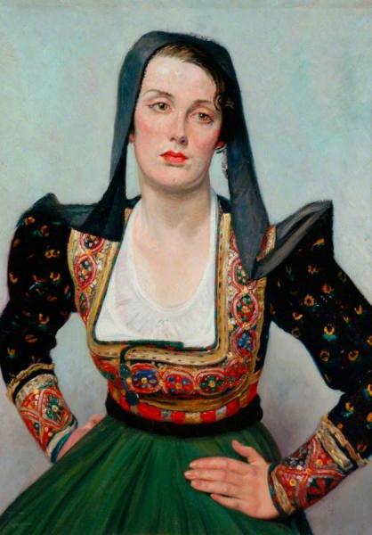 Miss Grant by William Rothenstein