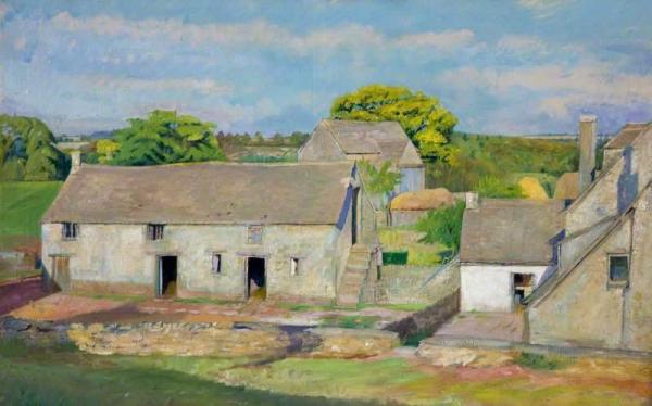 William Rothenstein Oakridge Farm, Late Summer
