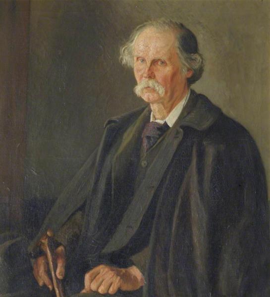 Professor Alfred Marshall by William Rothenstein