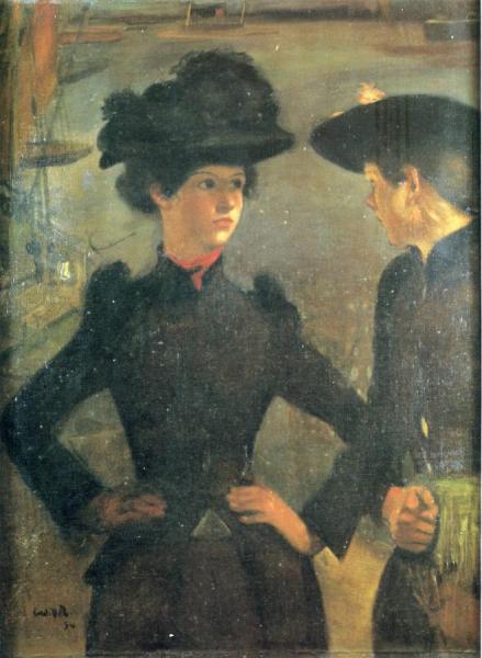 William Rothenstein The Coaster Girls
